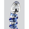 Glass Worxx  TOYJOY Gode en verre G-Spot Gemstone 17 x 3.7cm